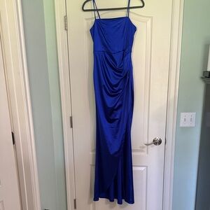 Emerald Sundae Royal Blue Maxi Dress